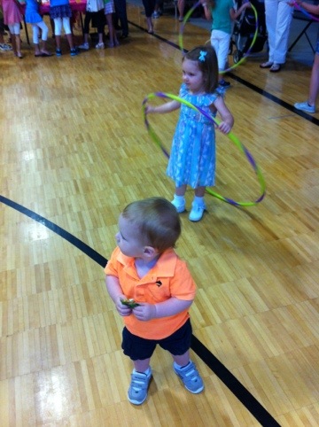 Breakfast and egg hunt at church photo 1