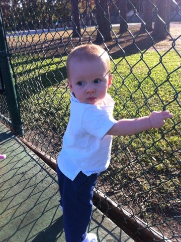 Mark is 10 months! photo 2