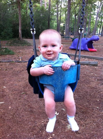 Morning at the park and library photo 1