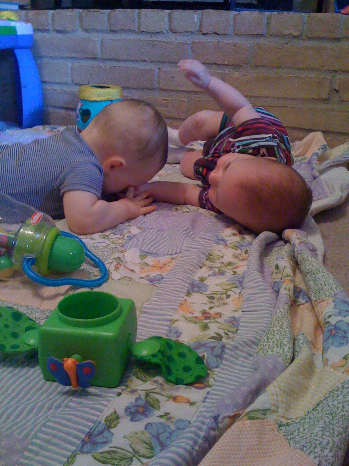 Playdate at Avery's house photo 1