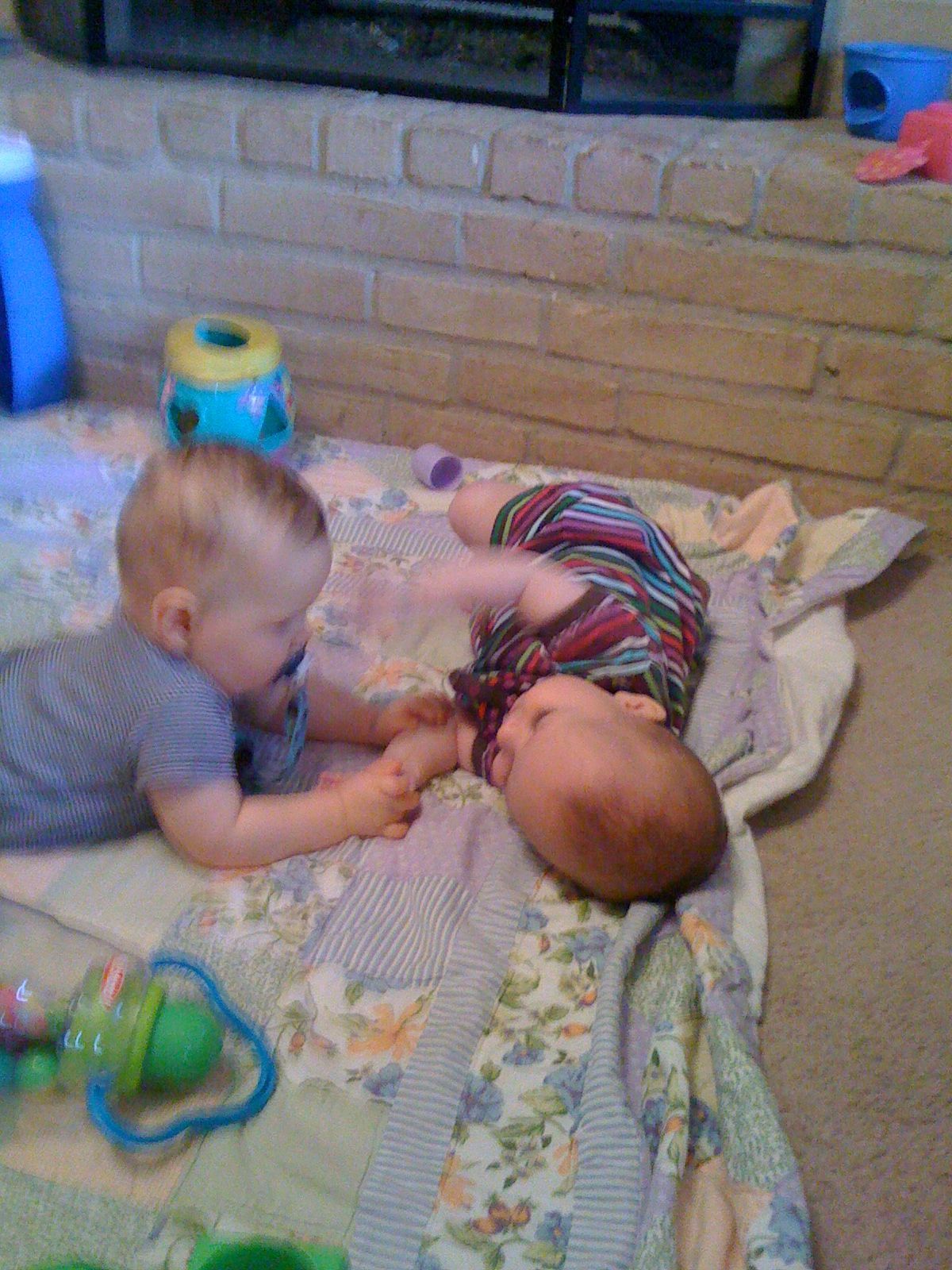 Playdate at Avery's house photo 2