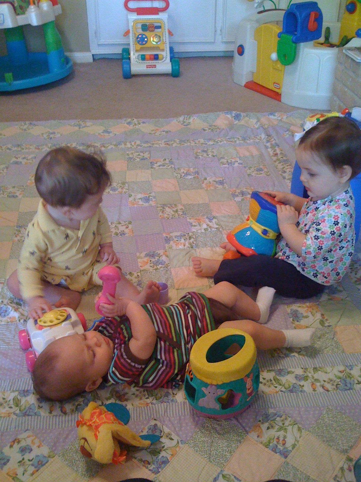Playdate at Avery's house photo 3