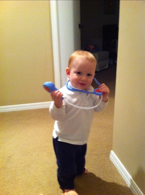 Playing at home photo 1