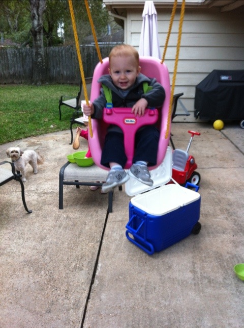Playing at home photo 3