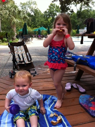 The pool is open! photo 2